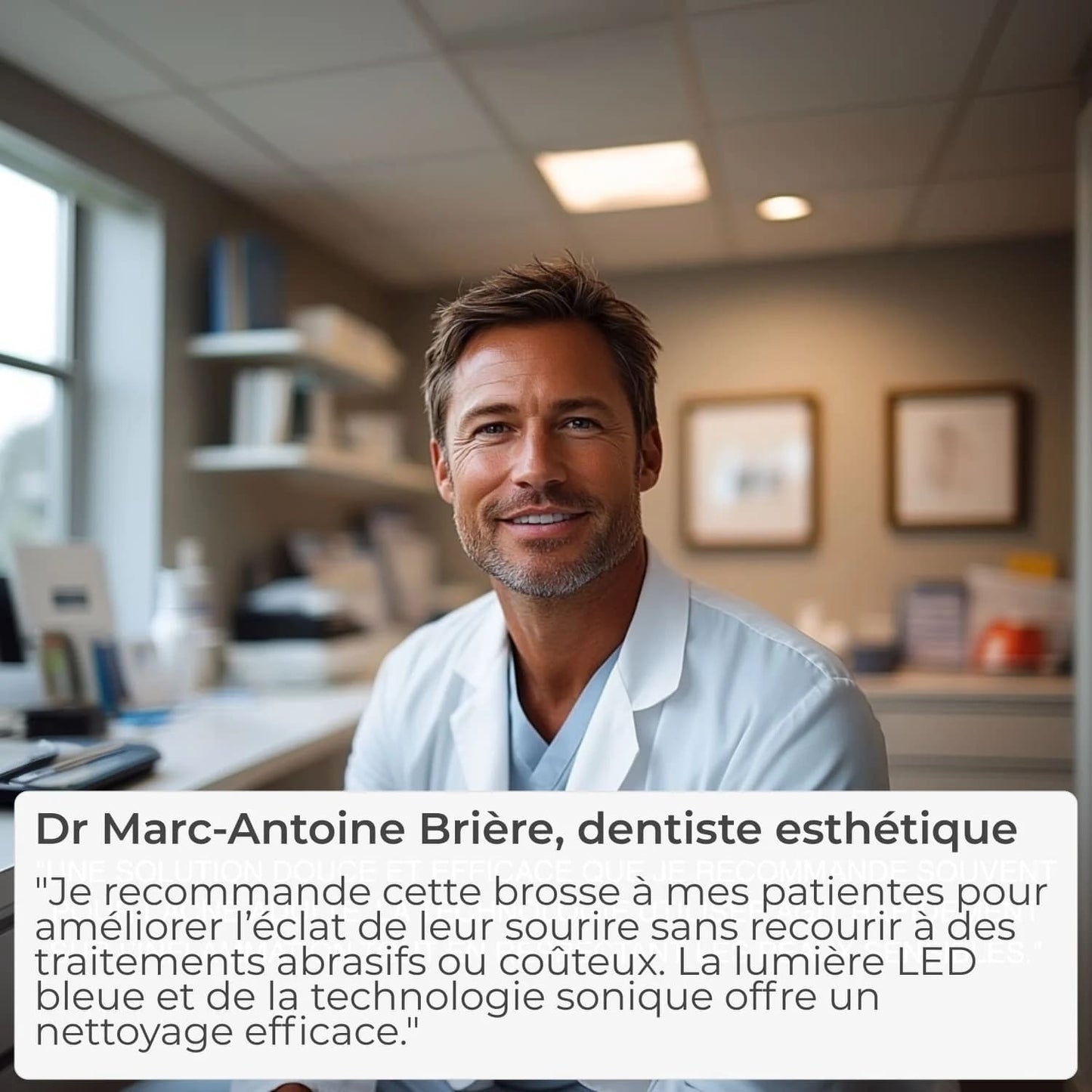 IVISMILE – Brosse à dents LED